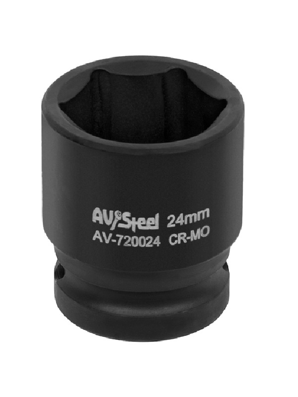 Головка шестигранная торцевая ударная 1/2" 24 мм