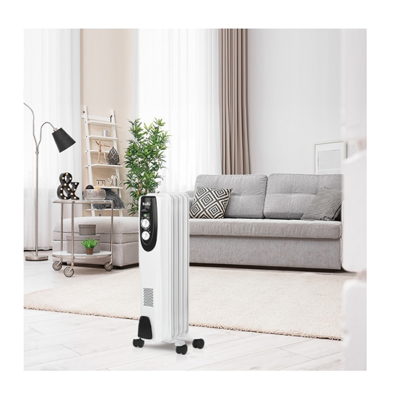 Радиатор масляный Ballu, 7 секций, 1,5 кВт