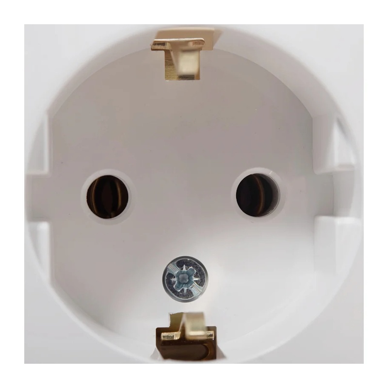 Розетка о/у Blanca BLNRA010211, 2 гнезда, с/з, белая