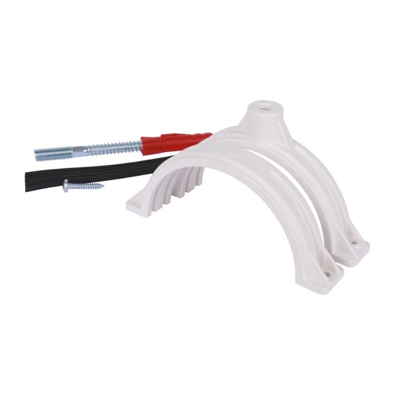 Хомут пластиковый для шумопоглощения канализационных труб d=110 мм