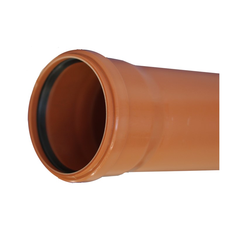 Труба канализационная наружная Sinikon SN4 d=160х4,2х1000 мм