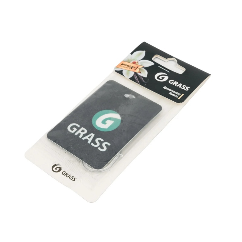 Ароматизатор картонный Grass, ваниль