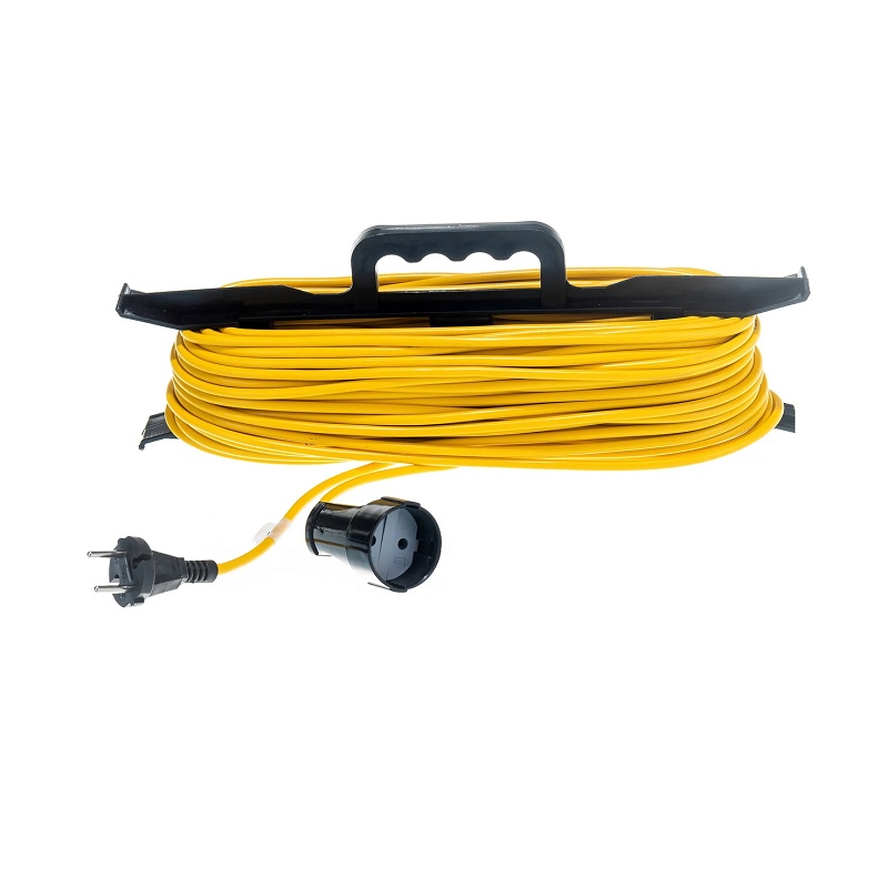 Удлинитель силовой на рамке 481S-5105, 1 гнездо, ПВС, 1300 Вт, б/з, 50 м