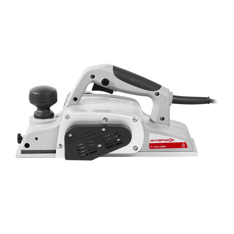 Рубанок сетевой Интерскол Р-110/1100М, 1,1кВт, ширина/глубина=110/3 мм