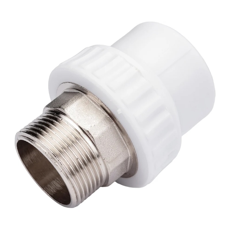 Муфта комбинированная Valfex латунная резьба (под ключ) 40х1 1/4" НР