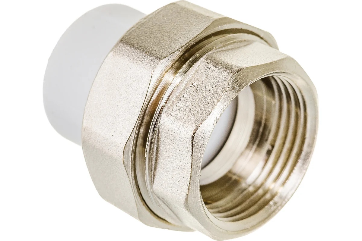 Муфта разборная (американка) Valfex полипропилен 20х3/4" ВР