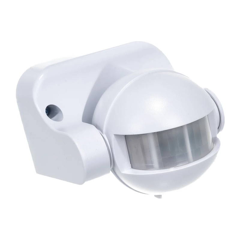 Датчик движения настенный d=12 м, 1100Вт, 5-480с