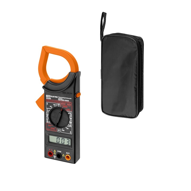 Токоизмерительные клещи М266 (P266) 1кА, 1кВ, 20кОм, звук