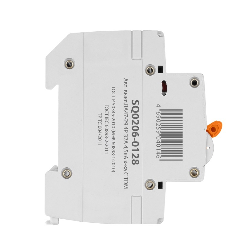 Выключатель автоматический TDM ВА 47-29, 4,5кА, С 32А, 4П