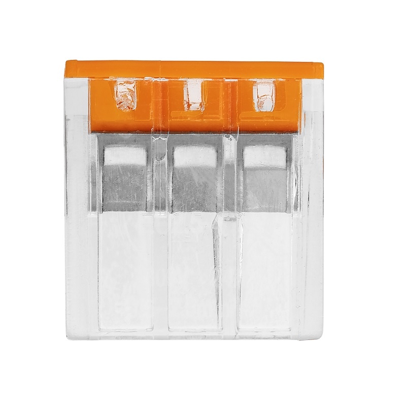 Клемма 2273-232 с пастой, 3 провода 1,0-2,5 мм2 (180 шт.)