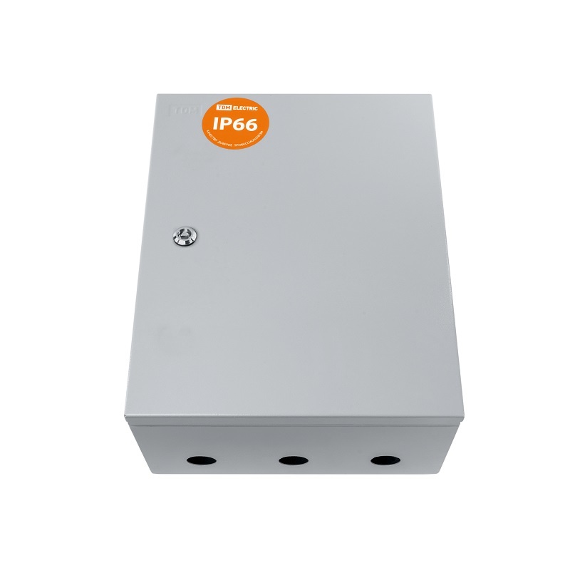 Щит с монтажной панелью ЩМП-1-0, 395х310х220 мм, IP66