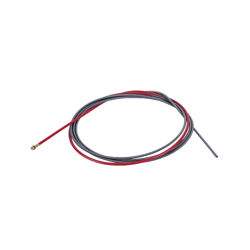 Канал Elitech для горелок MIG направляющий проволокоподающий, красный, сталь, d=0,8-1,0 мм, 3 м