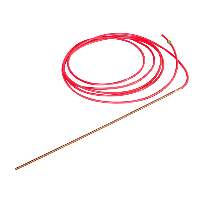 Канал Ресанта для горелок MIG направляющий проволокоподающий, красный, тефлон, d=1,0-1,2 мм, 3,5 м
