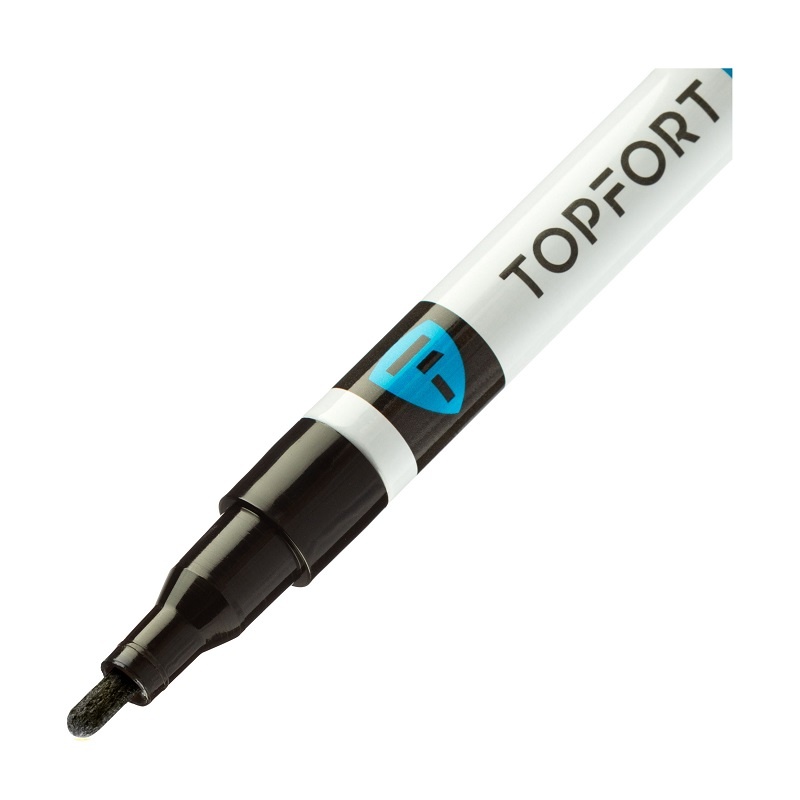 Маркер лаковый Topfort Industrial черный 2 мм