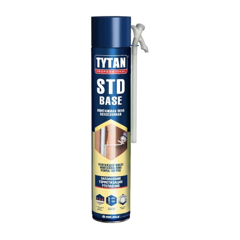 Пена монтажная Tytan STD Base всесезонная (750 мл)