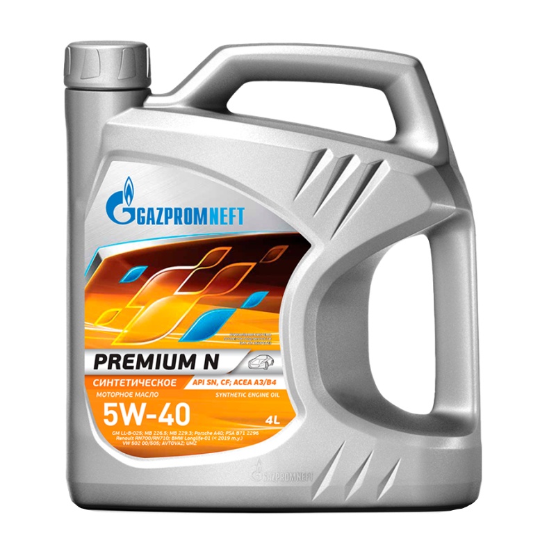 Масло Gazpromneft Premium N 5W-40 синтетическое (4 л)