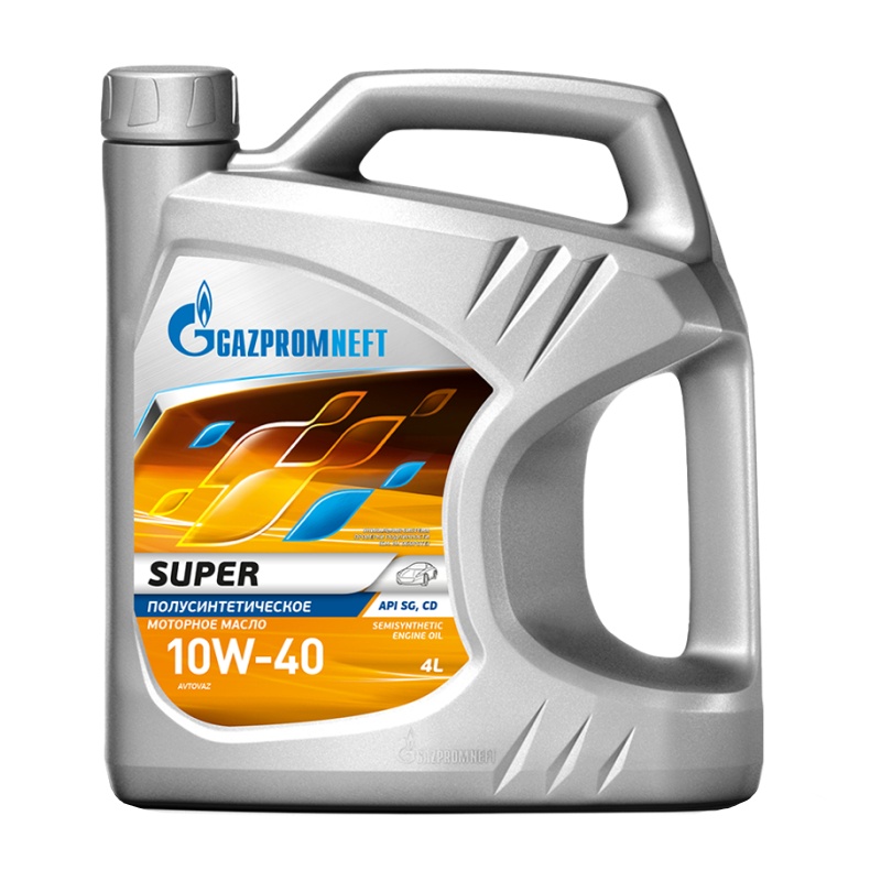 Масло Gazpromneft Super 10W-40 полусинтетическое (4 л)