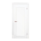 Полотно дверное Olovi Петербургские двери 1, глухое, белое, б/з (М7 645х2050х40 мм)
