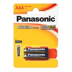 Батарейка алкалиновый Panasonic, тип LR03/ААА, 1,5 В (2 шт.)