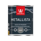 Краска по ржавчине Tikkurila Metallista серая глянцевая (0,9 л)