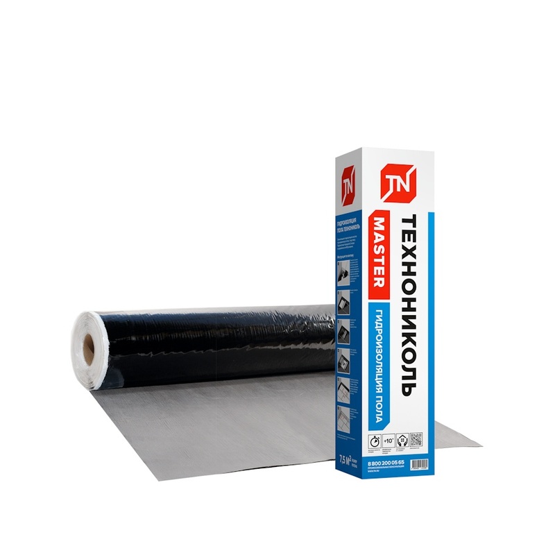 Гидроизоляция пола Технониколь, 0,75х10 м