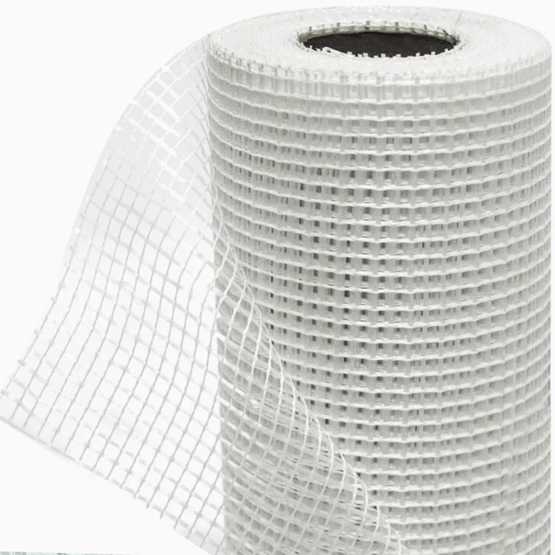 Сетка стеклотканевая Люкстейп Интерьер, 5х5 мм, 1х50 м, 65 гр/м2