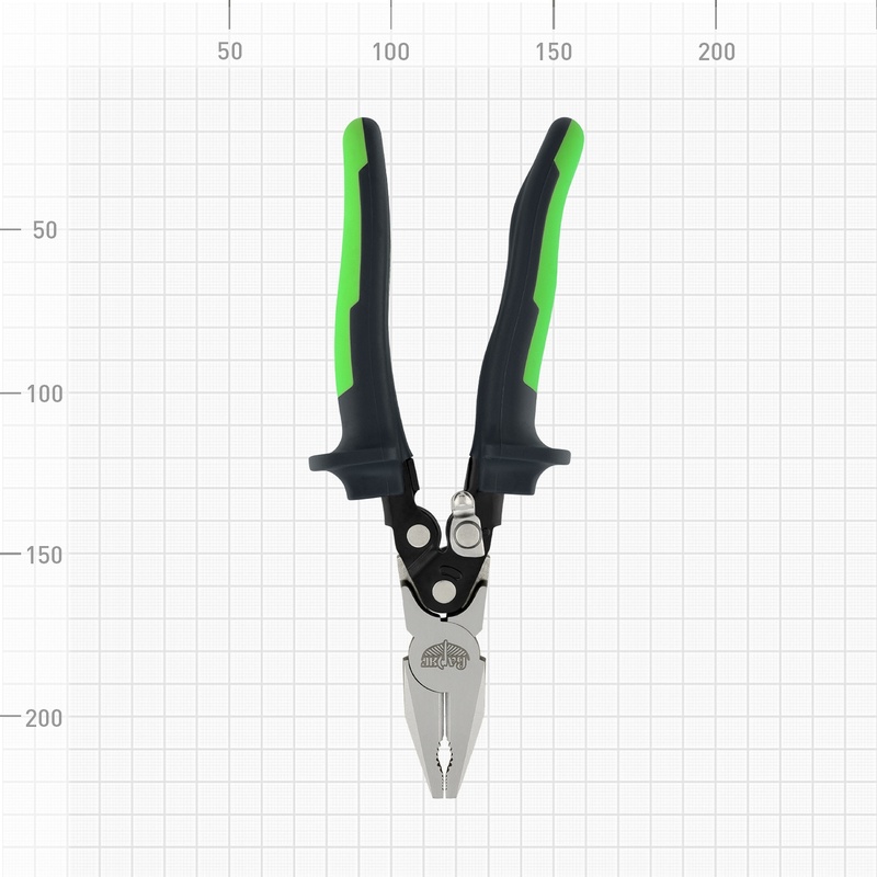 Плоскогубцы Варяг 87004 двухрычажные 200 мм