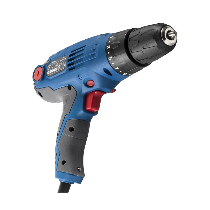 Дрель-шуруповерт сетевая Trigger 20401, 10 мм, 0,32 кВт, 32 Нм, реверс, 0-1000 об/мин