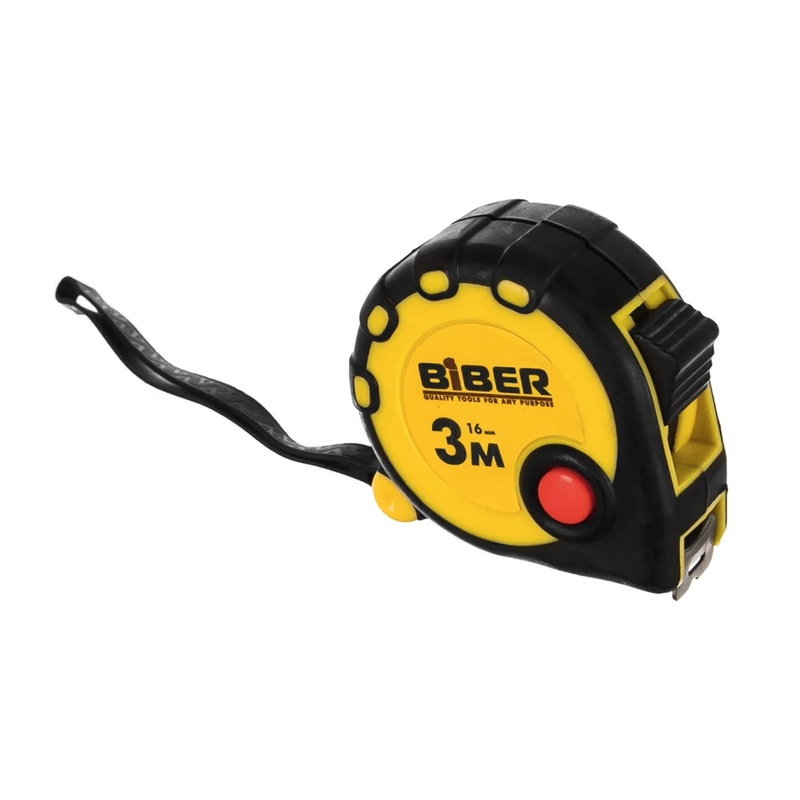 Рулетка Biber 40091 Standart 3 м/16 мм
