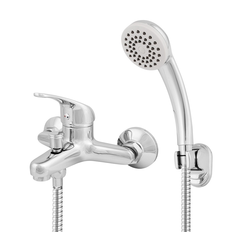 Смеситель для ванны Mix&Fix Zetta 1001 с аксессуарами