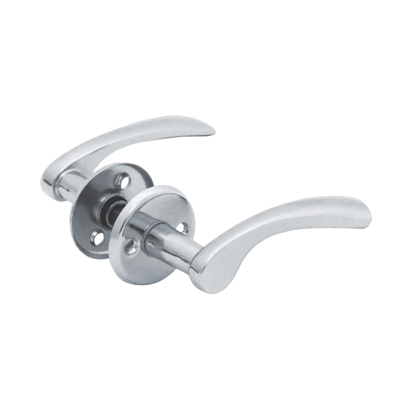 Ручка дверная для финских дверей SCHLOSS 01011 018 хром (10/50)