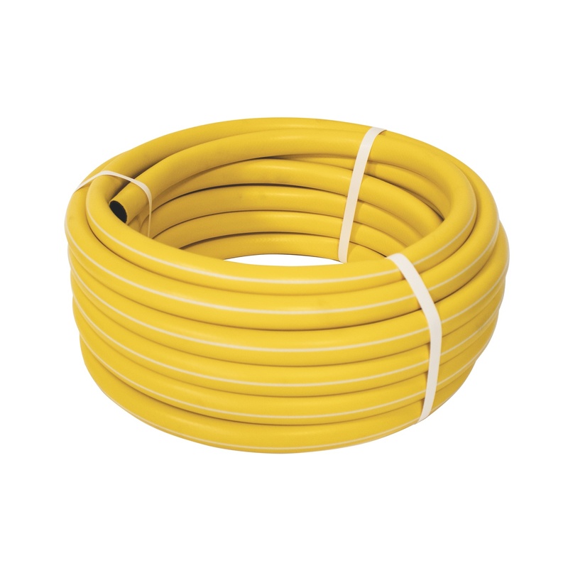 Шланг поливочный армированный Farina 93322 желтый 1", 25 м