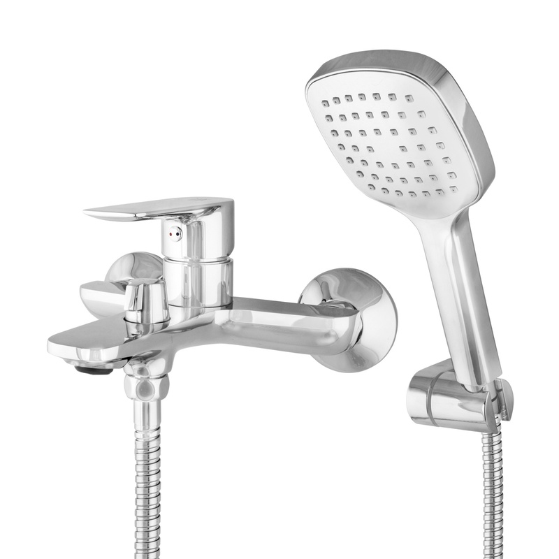 Смеситель для ванны Mix&Fix Flash 5101 с аксессурами