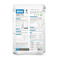 Шпаклевка гипсовая финишная Волма Arctic, 20 кг