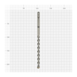 Бур Trigger Quadro 78487 SDS+ 10х150/210 мм