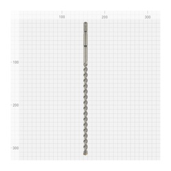 Бур Trigger Quadro 78489 SDS+ 10х250/310 мм