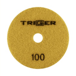 Алмазный гибкий шлифовальный круг Trigger 70732 №100 100мм, рабочий слой 3мм (сух. шлиф.)