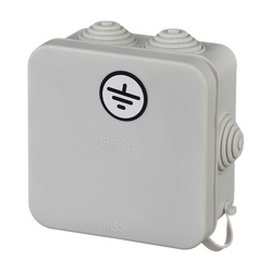 Коробка уравнивания потенциалов КУП-2603-И о/у 6 вводов 85х85х40 мм