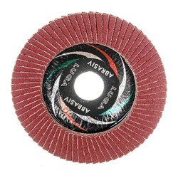 Диск лепестковый по металлу Луга Р80 115х22 мм