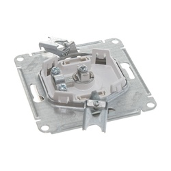 Розетка телевизионная TV с/у AtlasDesign ATN000393, 1 гнездо, алюминий