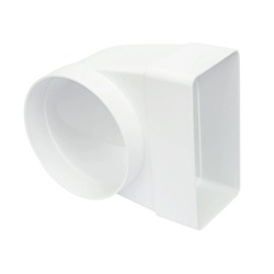 Соединительное колено Era 612СК10КП, 120х60 мм d=100 мм