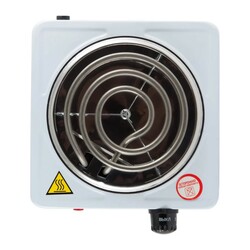 Электрическая плитка, 1 конфорка, спираль, 1000 Вт