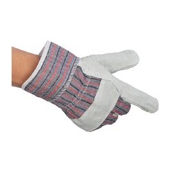 Перчатки кожаные спилковые