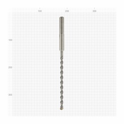 Бур Trigger 88001 SDS-Max (двойная спираль, 4 резца), 12х215/340 мм