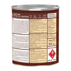 Антисептик Текс Bioteks состав 2в1 орех (2,7 л)