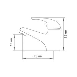 Смеситель для раковины Mix&Fix Jota 4403