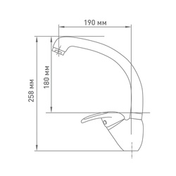 Смеситель для кухни Mix&Fix Zefir 1105-02