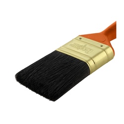 Кисть плоская ВАРЯГ 31223 черная щетина 50 мм