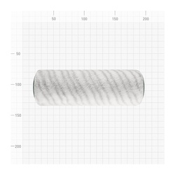 Валик Варяг 31831, полиакрил ворс 12 мм, 180 мм