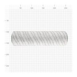 Валик Варяг 31832, полиакрил ворс 12 мм, 250 мм